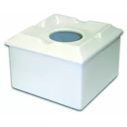 Cenicero porcelana cuadrado 