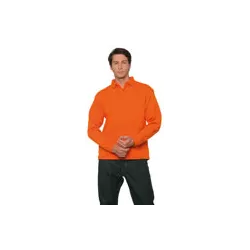 Sudadera Cuello de Polo Color