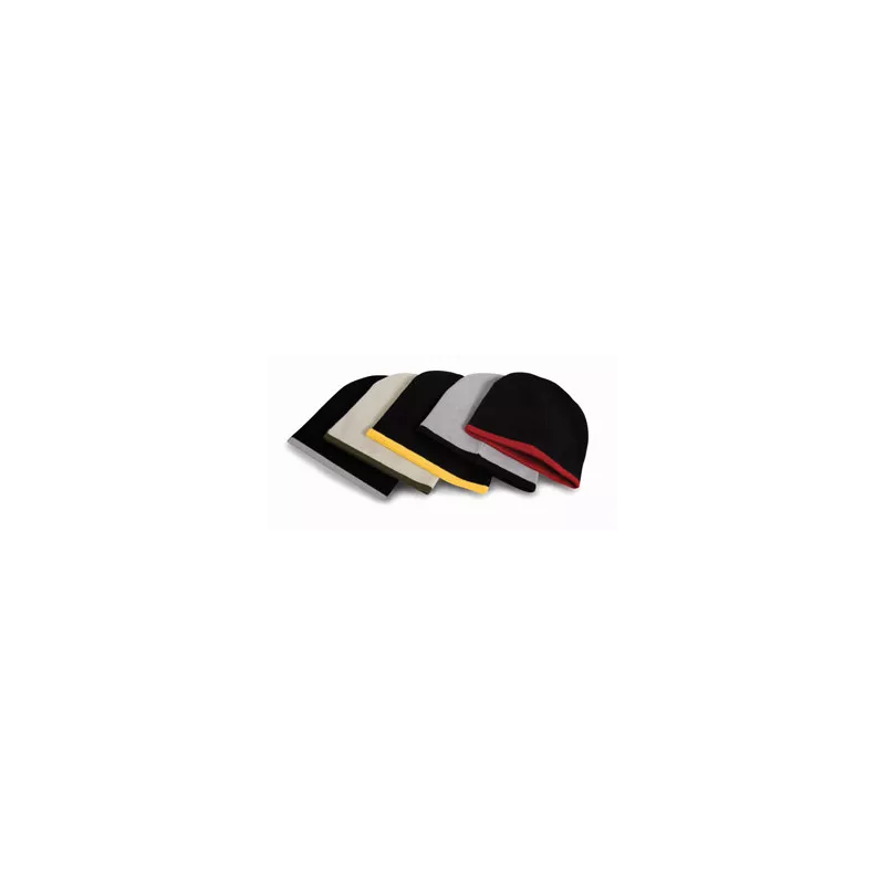 Gorro de Punto Contrastado