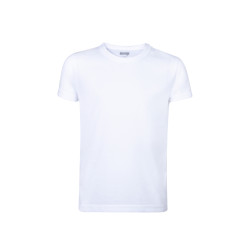 Camiseta Niño 100% Poliéster 140 g/ m2. Tacto Algodón