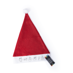 Gorro Papa Noel Niño Poliéster/ Non-Woven