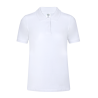 Polo Mujer Blanco "keya" 100% Algodón Ring Spun, Pique 180 g/ m2