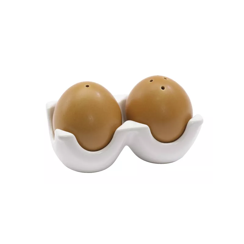 Salero y pimentero "Funny eggs" 