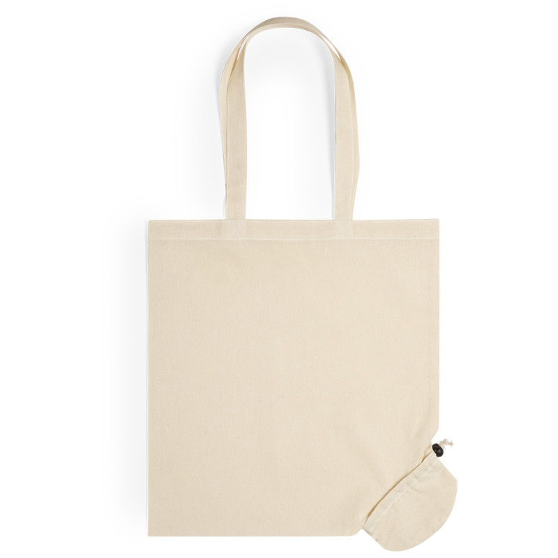 Bolsa Plegable 100% Algodón Orgánico 120 g/ m2