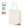 Bolsa Plegable 100% Algodón 110 g/ m2/ Corcho