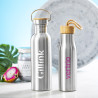 Bidón Acero Inox/ Bambú 600 ml
