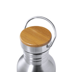 Bidón Acero Inox/ Bambú  800 ml