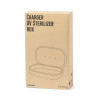 Caja Esterilizadora UV Cargador Bambú/ ABS