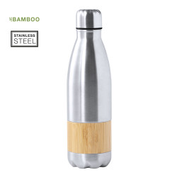 Bidón Acero Inox/ Bambú 750 ml
