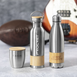 Bidón Acero Inox/ Bambú 750 ml