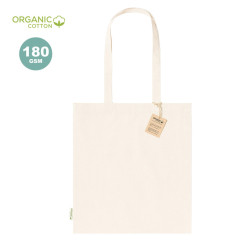 Bolsa 100% Algodón Orgánico 180 g/ m2