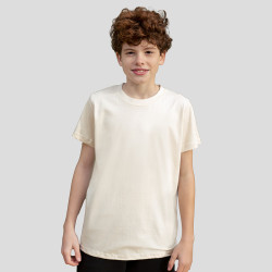 Camiseta Niño "keya" 100% Algodón Orgánico Ring Spun, Single Jersey 150 g/ m2