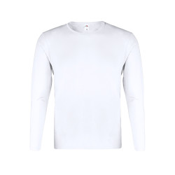 Camiseta Adulto Blanca 100% Algodón Peinado Ring Spun 140 g/ m2