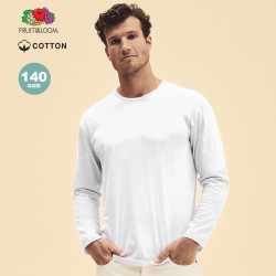 Camiseta Adulto Blanca 100% Algodón Peinado Ring Spun 140 g/ m2
