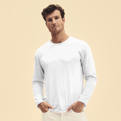 Camiseta Adulto Blanca 100% Algodón Peinado Ring Spun 140 g/ m2