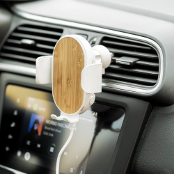 Soporte Cargador Caña de Trigo/ ABS/ Bambú