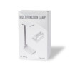 Lámpara Multifunción Aluminio/ ABS. 28 Ledes. Plegable. Altura Regulable