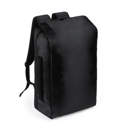 Mochila Portadocumentos Poliéster 300D/ Polipiel