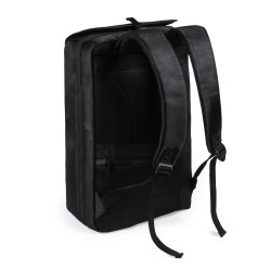 Mochila Portadocumentos Poliéster 300D/ Polipiel