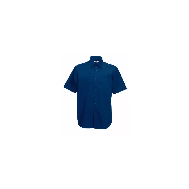 Camisa de Popelina Manga Corta Fruit Of The Loom