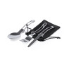 Set Menaje Camping Acero Inox/ Aluminio