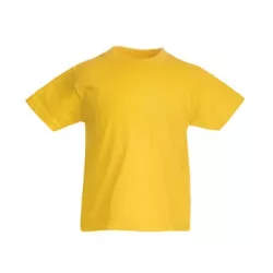 Camiseta Niño color Fruit Of The Loom