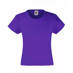 Camiseta Niña color Fruit Of The Loom