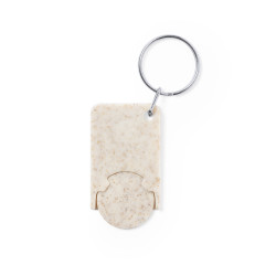 Llavero Moneda Caña de Trigo/ ABS