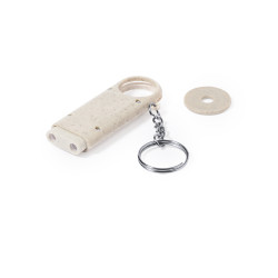 Llavero Moneda Caña de Trigo/ ABS