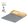 Alfombrilla Multifunción Poliéster 300D RPET/ Antelina/ Bambú
