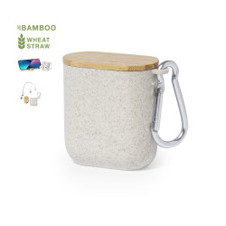 Cable Cargador Caña de Trigo/ ABS/ Bambú