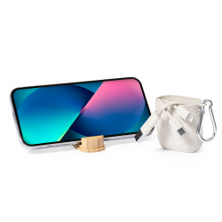 Cable Cargador Caña de Trigo/ ABS/ Bambú