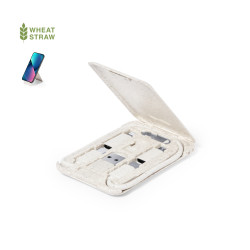 Set Cables Cargadores Caña de Trigo/ ABS