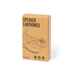 Auriculares Altavoz Caña de Trigo/ ABS/ Bambú
