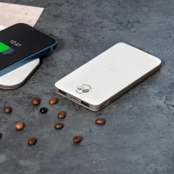 Power Bank Fibra de Café/ ABS/ Algodón Reciclado