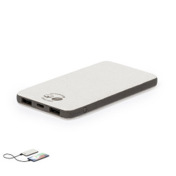 Power Bank Fibra de Café/ ABS/ Algodón Reciclado