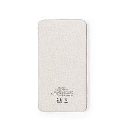 Power Bank Fibra de Café/ ABS/ Algodón Reciclado