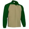Chaqueta Match Point Niño Verde Botella/Beige/Negro