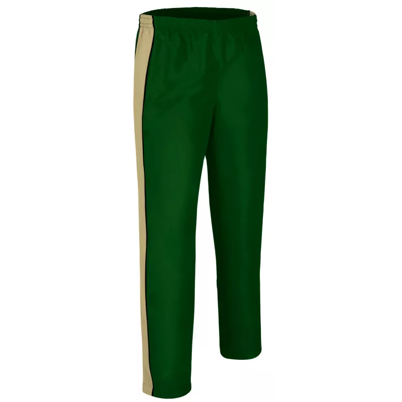 Pantalón Match Point Niño Verde Botella/Beige/Negro