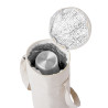 Nevera Botella 100% Algodón Reciclado/ Aluminio