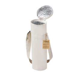 Nevera Botella 100% Algodón Reciclado/ Aluminio