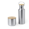 Set Acero Inox/ Bambú 300 ml