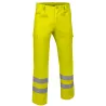 Pantalón Alta Visibilidad Train Amarillo Flúor/Verde Botella