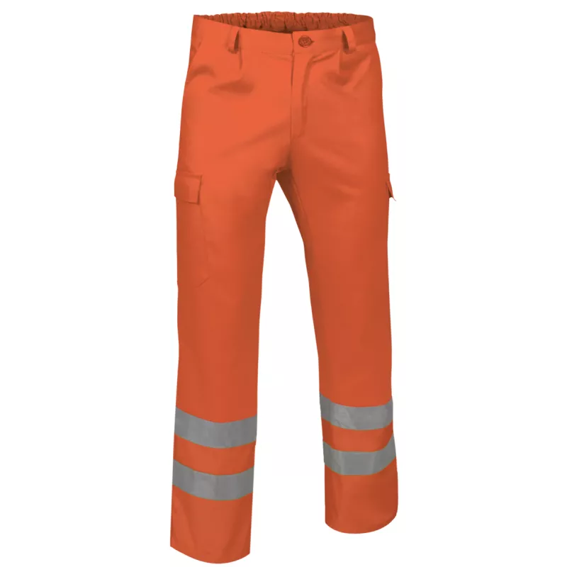 Pantalón Alta Visibilidad Train Amarillo Flúor/Verde Botella