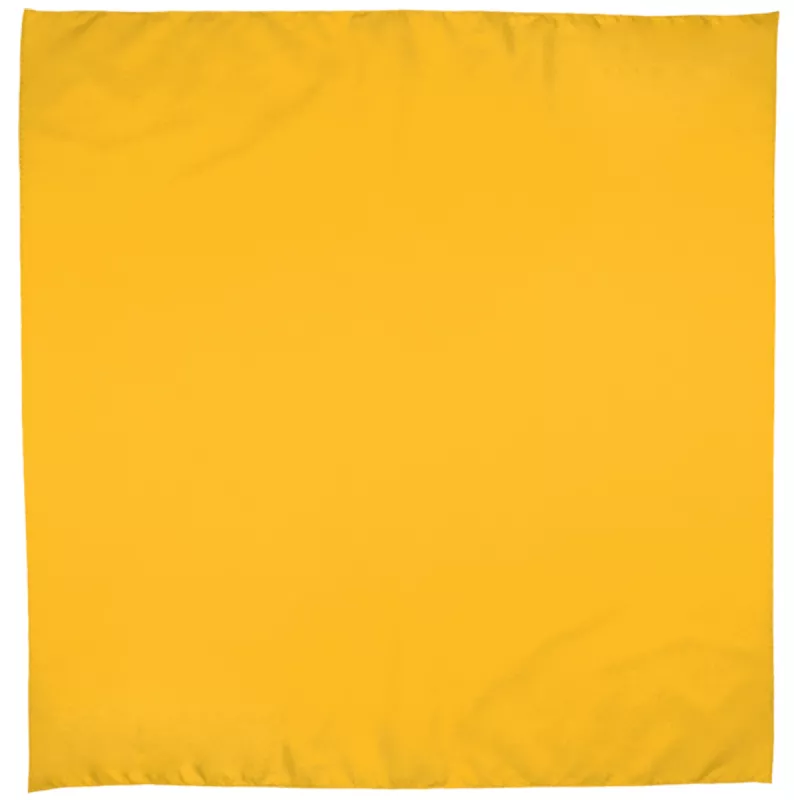 Pañuelo Cuadrado Bandana Adulto Amarillo