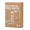 Adaptador Viaje Multifunción Cargador Inalámbrico 15W. Magnético. Power Bank 10000 mAh