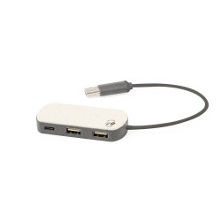 Puerto USB Fibra de Café/ ABS/ Algodón Reciclado