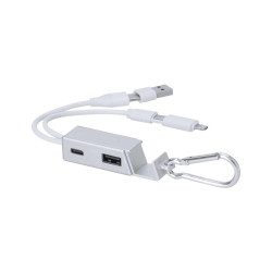 Puerto USB Cargador Aluminio Reciclado