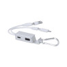 Puerto USB Cargador Aluminio Reciclado