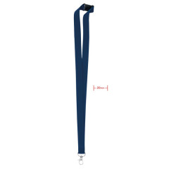 Lanyard hebilla mosquetón 20
